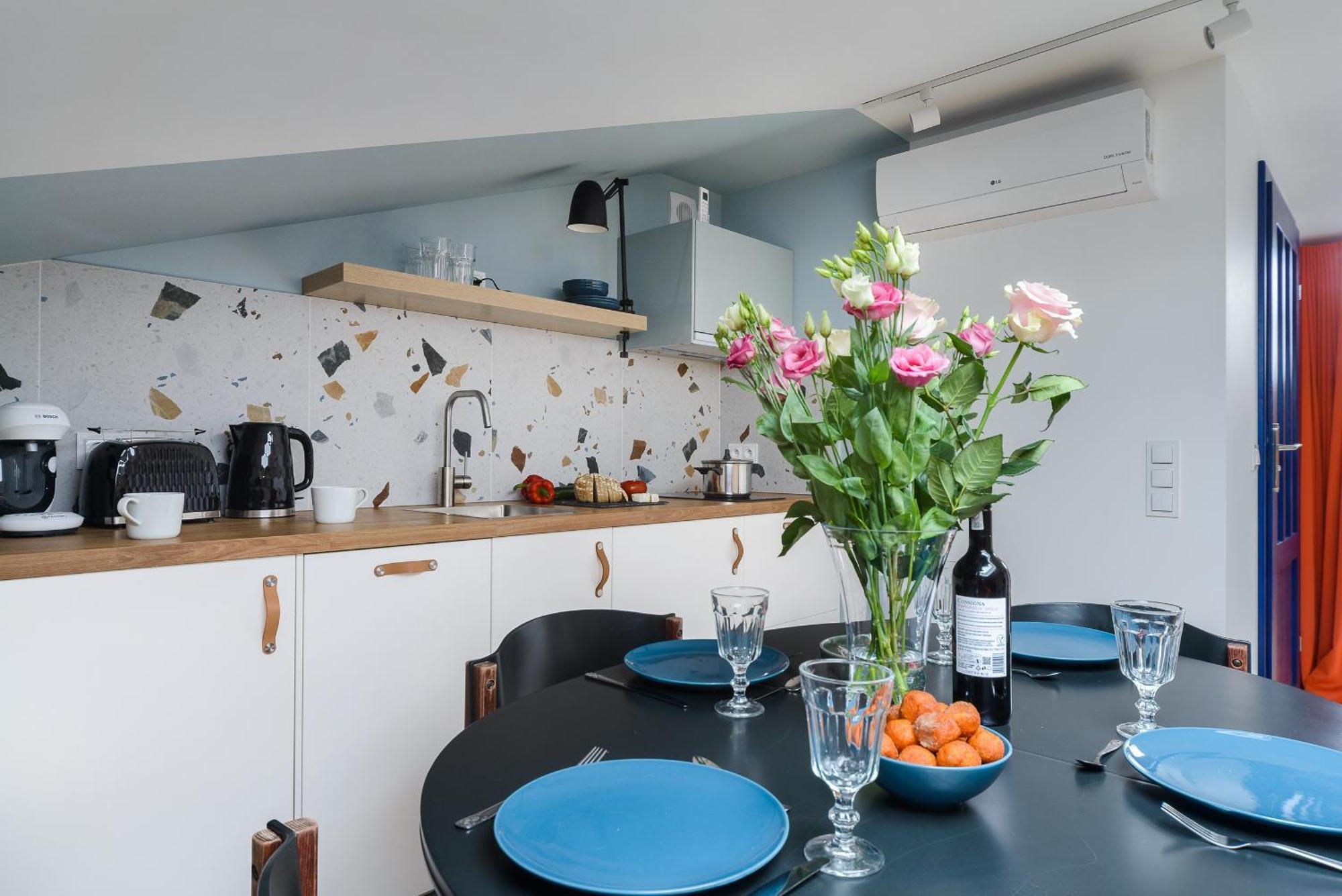 Zoliborz P&O Serviced Apartments Warszawa Rum bild
